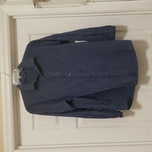 John Henry  men blue  white  shirt